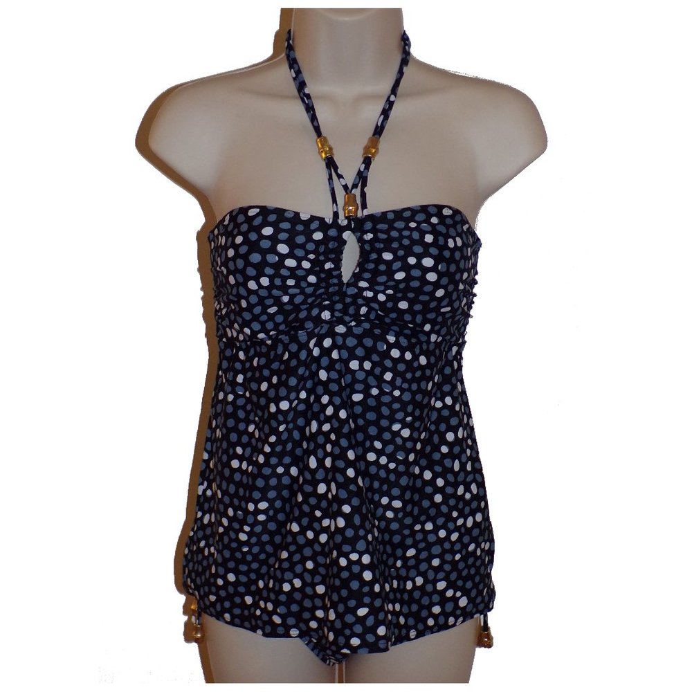 Coco Reef black underwire tankini 32D S